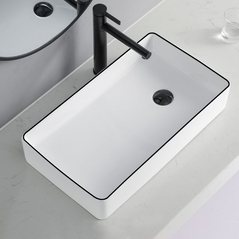 Rectangular Bathroom Sink Porcelain Trough Bathroom Sink(Not Included Faucets) Clearhalo 'Bathroom Remodel & Bathroom Fixtures' 'Bathroom Sinks & Faucet Components' 'Bathroom Sinks' 'bathroom_sink' 'Home Improvement' 'home_improvement' 'home_improvement_bathroom_sink' 1200x1200_97da3cb7-803b-44a1-b4b2-fd14ab5ef2e5