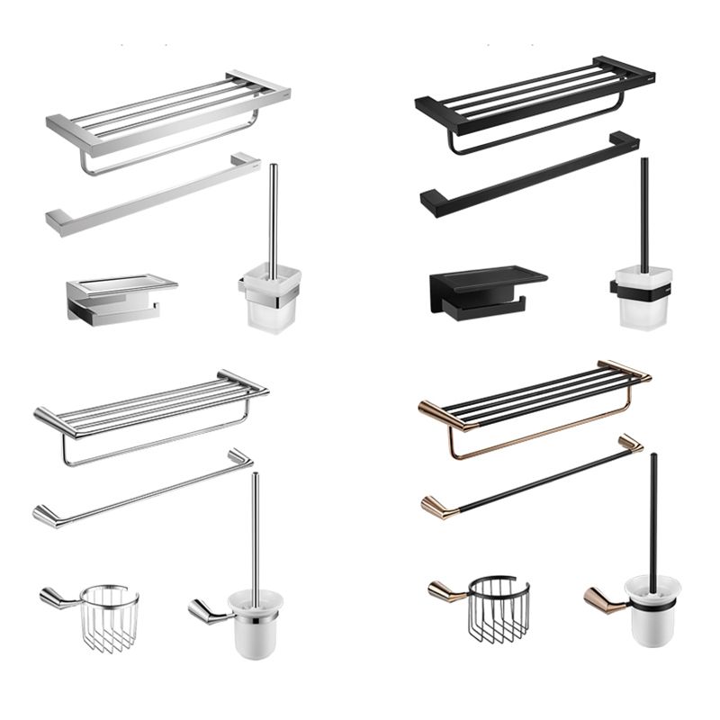 Luxury Bathroom Hardware Set Bathroom Shelf Bathroom Accessory Kit Clearhalo 'Bathroom Hardware Sets' 'Bathroom Hardware' 'Bathroom Remodel & Bathroom Fixtures' 'bathroom_hardware_sets' 'Home Improvement' 'home_improvement' 'home_improvement_bathroom_hardware_sets' 1200x1200_987e7f4b-fb76-4471-8cb4-908b759938ca