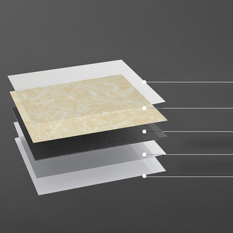 Peel and Stick PVC Flooring Low Gloss Imitation Marble Waterproof Square Vinyl Flooring Clearhalo 'Flooring 'Home Improvement' 'home_improvement' 'home_improvement_vinyl_flooring' 'Vinyl Flooring' 'vinyl_flooring' Walls and Ceiling' 1200x1200_98acf116-b2bc-48a8-b42b-5c3cb7ea868d