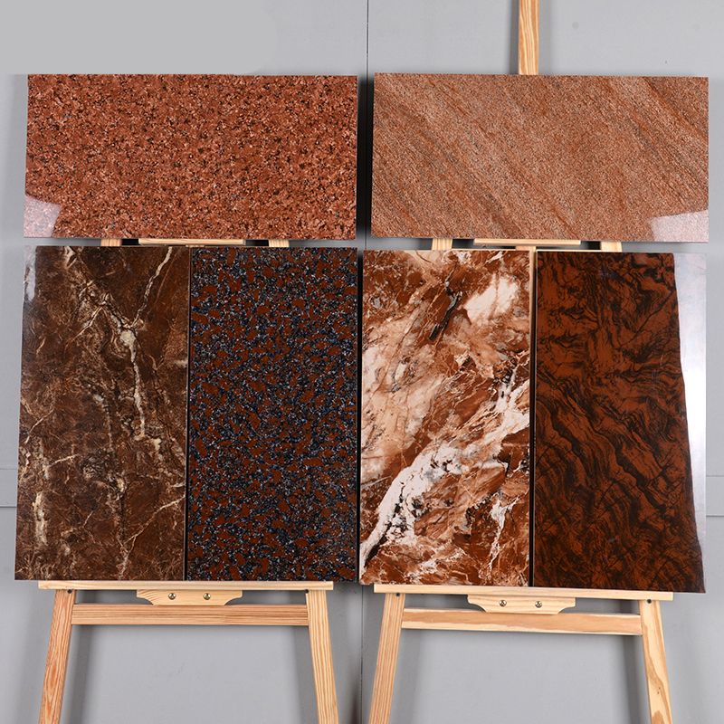 Rectangle Floor Tile Straight Edge Singular Polished Floor Tile for Living Room Clearhalo 'Floor Tiles & Wall Tiles' 'floor_tiles_wall_tiles' 'Flooring 'Home Improvement' 'home_improvement' 'home_improvement_floor_tiles_wall_tiles' Walls and Ceiling' 1200x1200_991180ca-7979-4ef5-a525-75f7b12a3a3f