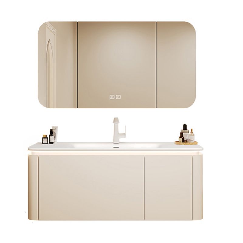 Wall Mount Sink Included Sink Vanity with Faucet Mirror for Bathroom Clearhalo 'Bathroom Remodel & Bathroom Fixtures' 'Bathroom Vanities' 'bathroom_vanities' 'Home Improvement' 'home_improvement' 'home_improvement_bathroom_vanities' 1200x1200_993fff01-da3a-4d3d-974d-7df175f5e3f5