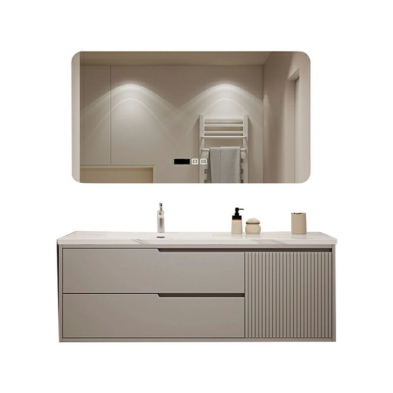 Wall Mount Mirror Included Bathroom Sink Vanity with Single Sink Clearhalo 'Bathroom Remodel & Bathroom Fixtures' 'Bathroom Vanities' 'bathroom_vanities' 'Home Improvement' 'home_improvement' 'home_improvement_bathroom_vanities' 1200x1200_995d180a-a0a5-4ff3-be35-f151f6b79ff4