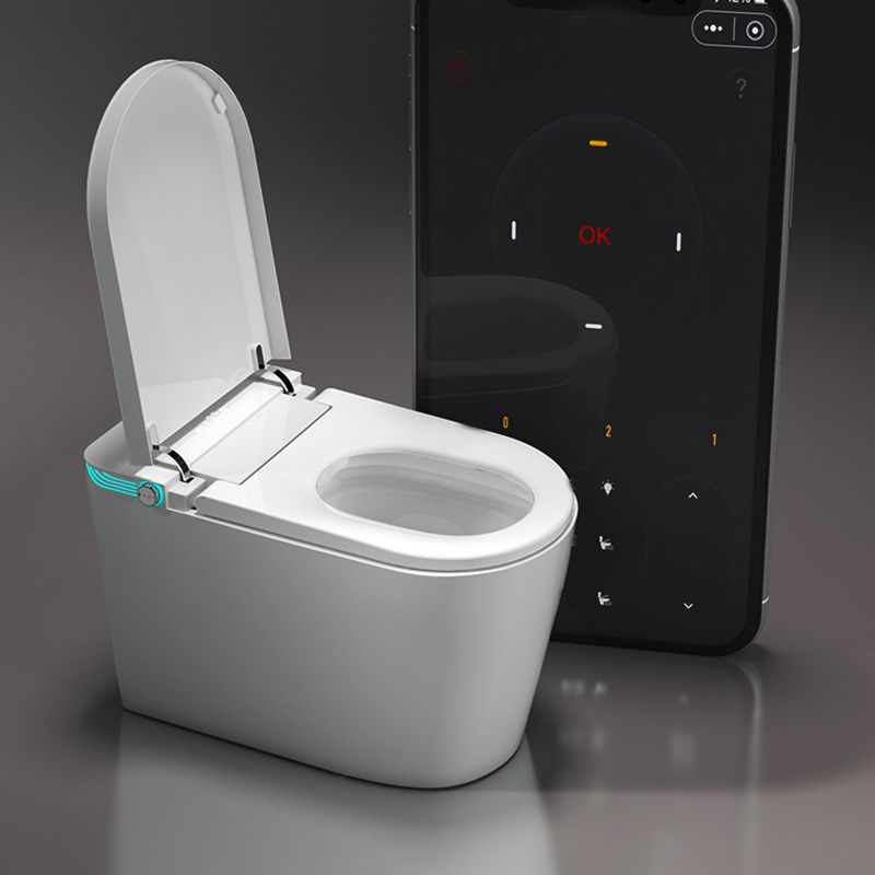 Modern Floor Standing Bidet with Heated Seat White Floor Mount Bidet Clearhalo 'Bathroom Remodel & Bathroom Fixtures' 'Bidets' 'Home Improvement' 'home_improvement' 'home_improvement_bidets' 'Toilets & Bidets' 1200x1200_99c7839a-72a4-47f2-a901-88cc79c810c2