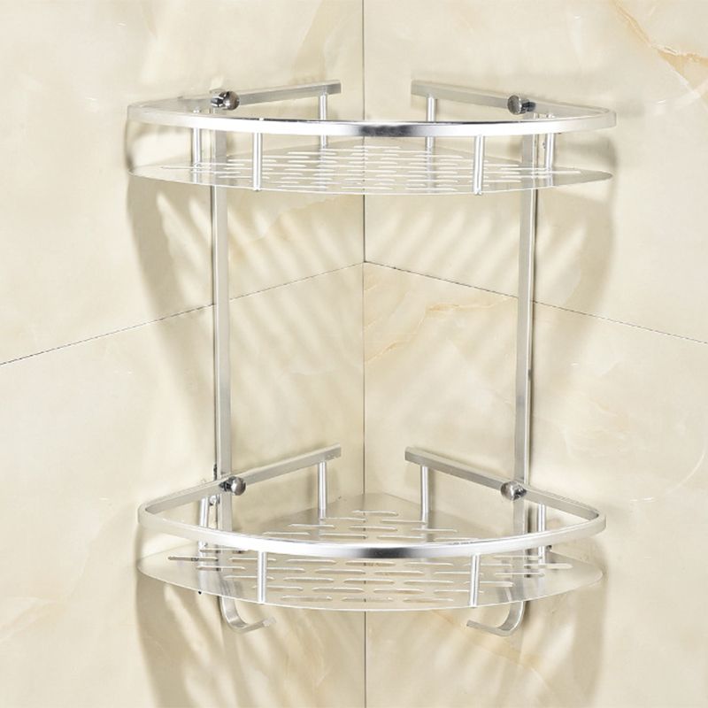 Modern Stainless Steel Paper Holder Bath Shelf Bathroom Accessory Kit Clearhalo 'Bathroom Hardware Sets' 'Bathroom Hardware' 'Bathroom Remodel & Bathroom Fixtures' 'bathroom_hardware_sets' 'Home Improvement' 'home_improvement' 'home_improvement_bathroom_hardware_sets' 1200x1200_99e5c11e-82a2-4315-be95-3edfb00162e3