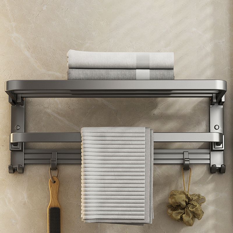 Modern Towel Bar Bathroom Set Bath Shelf Bathroom Accessory Kit Clearhalo 'Bathroom Hardware Sets' 'Bathroom Hardware' 'Bathroom Remodel & Bathroom Fixtures' 'bathroom_hardware_sets' 'Home Improvement' 'home_improvement' 'home_improvement_bathroom_hardware_sets' 1200x1200_9a5e9389-be4c-41f1-b890-23e4eff00ed0