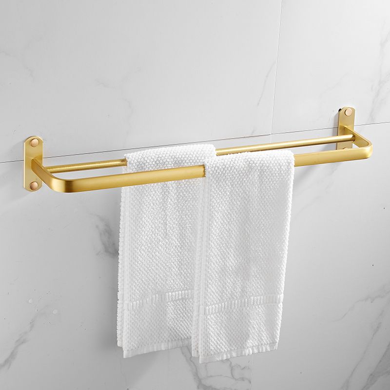 Modern Gold Bathroom Accessory Kit Towel Bar Bath Shelf Bath Hardware Set Clearhalo 'Bathroom Hardware Sets' 'Bathroom Hardware' 'Bathroom Remodel & Bathroom Fixtures' 'bathroom_hardware_sets' 'Home Improvement' 'home_improvement' 'home_improvement_bathroom_hardware_sets' 1200x1200_9a60cb7a-c110-419c-9318-b60c89b2fbc7