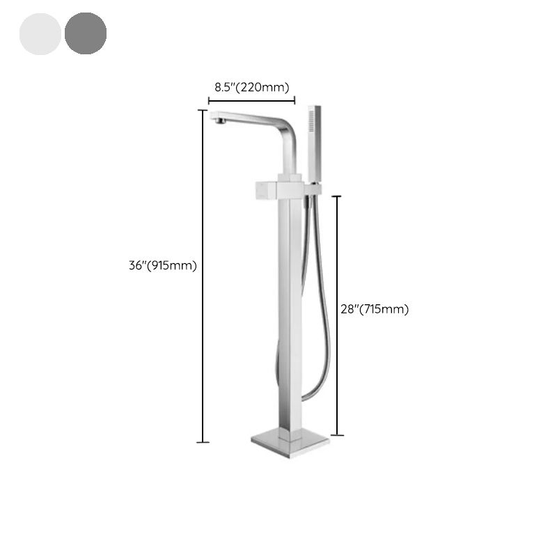 Modern Freestanding Tub Filler Trim Copper Freestanding Tub Fillers Clearhalo 'Bathroom Remodel & Bathroom Fixtures' 'Bathtub Faucets' 'bathtub_faucets' 'Home Improvement' 'home_improvement' 'home_improvement_bathtub_faucets' 1200x1200_9ac10e00-c4f9-4cfe-b23f-468b7f8c8da0