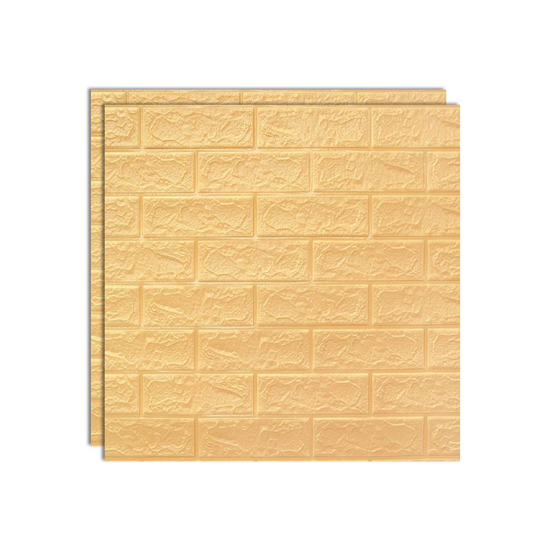 3D Embossed Wall Panel Colorful Waterproof Foam Indoor Wall Tile Clearhalo 'Flooring 'Home Improvement' 'home_improvement' 'home_improvement_wall_paneling' 'Wall Paneling' 'wall_paneling' 'Walls & Ceilings' Walls and Ceiling' 1200x1200_9ac41b23-4a9d-43d5-a19a-642dd53f98cb