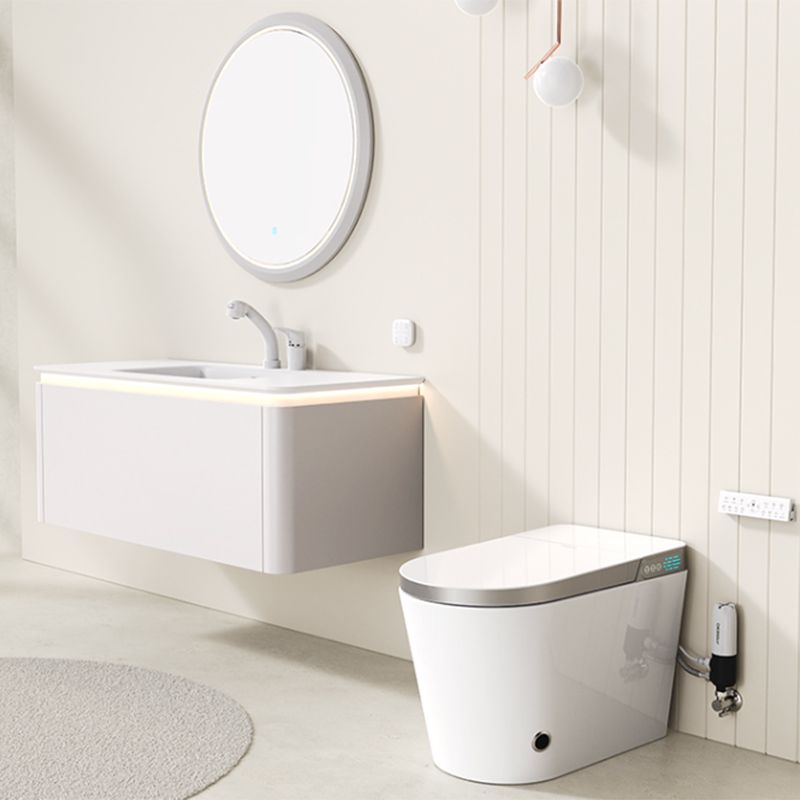 Floor Standing Bidet Contemporary Foot Sensor Dryer Ceramic Elongated Clearhalo 'Bathroom Remodel & Bathroom Fixtures' 'Bidets' 'Home Improvement' 'home_improvement' 'home_improvement_bidets' 'Toilets & Bidets' 1200x1200_9b3513b1-5a40-44f5-8ae6-5999ee379eca