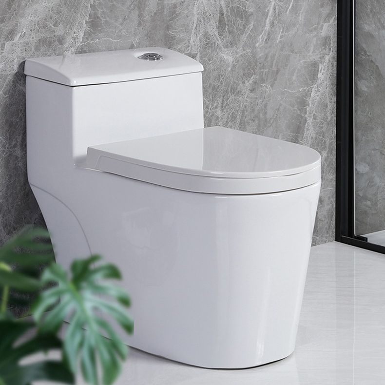 Modern Siphon Jet Toilet Floor Mount Flush Toilet with Toilet Seat Clearhalo 'Bathroom Remodel & Bathroom Fixtures' 'Home Improvement' 'home_improvement' 'home_improvement_toilets' 'Toilets & Bidets' 'Toilets' 1200x1200_9b37d945-3ad0-46df-82c5-e69b827a6388
