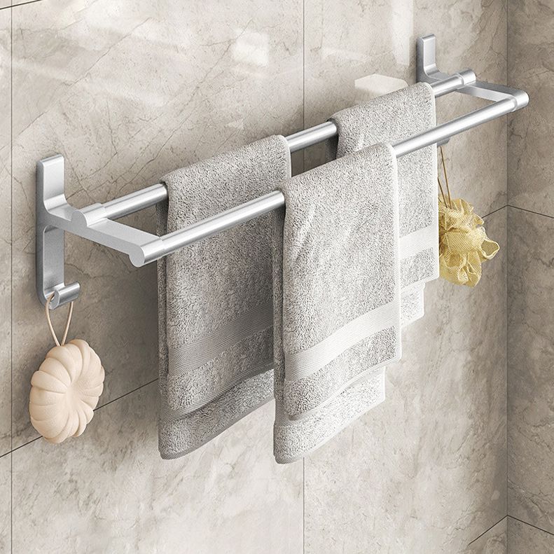 Traditional Bath Shelf Bathroom Accessories Hardware Set Stainless Steel Bathroom Set Clearhalo 'Bathroom Hardware Sets' 'Bathroom Hardware' 'Bathroom Remodel & Bathroom Fixtures' 'bathroom_hardware_sets' 'Home Improvement' 'home_improvement' 'home_improvement_bathroom_hardware_sets' 1200x1200_9b90f657-6b65-43c2-aba7-dfbfc4a1db94