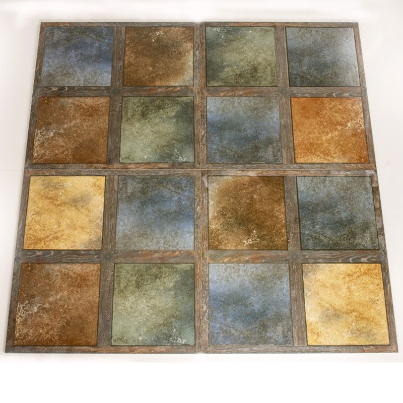 Vintage Wall Floor Wall Tile Square Ceramic Outdoor Wall Floor Tile Clearhalo 'Floor Tiles & Wall Tiles' 'floor_tiles_wall_tiles' 'Flooring 'Home Improvement' 'home_improvement' 'home_improvement_floor_tiles_wall_tiles' Walls and Ceiling' 1200x1200_9ba4e745-d587-4a72-b8c5-341a6f437a16