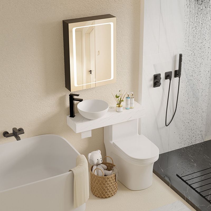 Modern One Piece Toilet Bowl White Urine Toilet with Seat for Bathroom Clearhalo 'Bathroom Remodel & Bathroom Fixtures' 'Home Improvement' 'home_improvement' 'home_improvement_toilets' 'Toilets & Bidets' 'Toilets' 1200x1200_9bec6793-42d4-442c-a65d-b9d766b15174