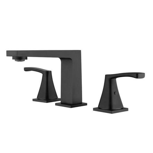 Modern 2-Handle Bathroom Sink Faucet 3 Hole Widespread Bathroom Faucet with Steel Clearhalo 'bathroom_sink_faucets' 'Conjunta de Baño y Conjunta de Grifo' 'Coronamiento de Baño y Dispositivo de Baño' 'Grifo del lavabo del baño' 'Hogar' 'home_improvement' 'home_improvement_bathroom_sink_faucets' 'Mejoras para el hogar' 1200x1200_9c18f51e-a65b-48d3-9582-d32a48d774fa