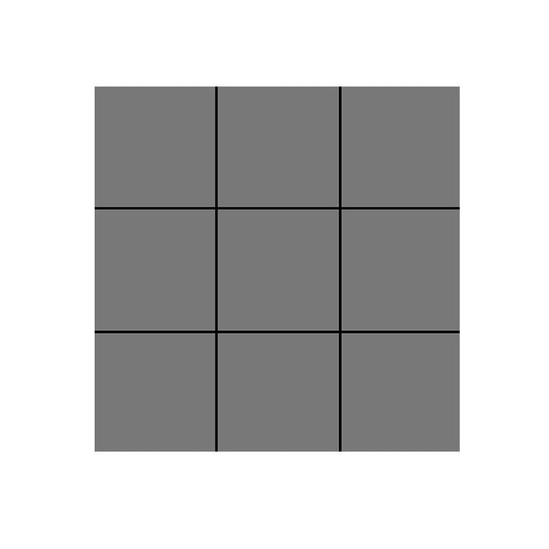 Modern Square Grid Single Tile Plastic Peel & Stick Field Tile Clearhalo 'Flooring 'Home Improvement' 'home_improvement' 'home_improvement_peel_stick_blacksplash' 'Peel & Stick Backsplash Tile' 'peel_stick_blacksplash' 'Walls & Ceilings' Walls and Ceiling' 1200x1200_9c59d4c7-efee-4293-be3e-611910523ed2