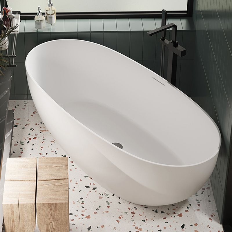 Stone Soaking Bathtub Antique Finish Oval Freestanding Bath Tub Clearhalo 'Bathroom Remodel & Bathroom Fixtures' 'Bathtubs' 'Home Improvement' 'home_improvement' 'home_improvement_bathtubs' 'Showers & Bathtubs' 1200x1200_9cb1214e-6982-4b8d-af27-854cfe6fc159