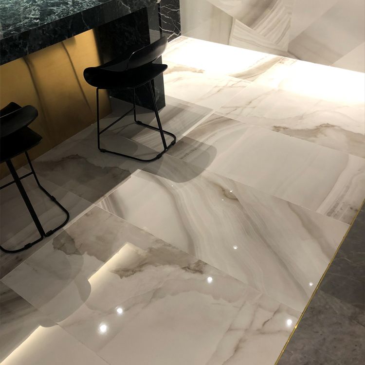 Porcelain Floor and Wall Tile High Gloss Singular Tile with Rectangular Shape Clearhalo 'Floor Tiles & Wall Tiles' 'floor_tiles_wall_tiles' 'Flooring 'Home Improvement' 'home_improvement' 'home_improvement_floor_tiles_wall_tiles' Walls and Ceiling' 1200x1200_9d514bef-3def-4f90-8cbc-ed84ca06319e