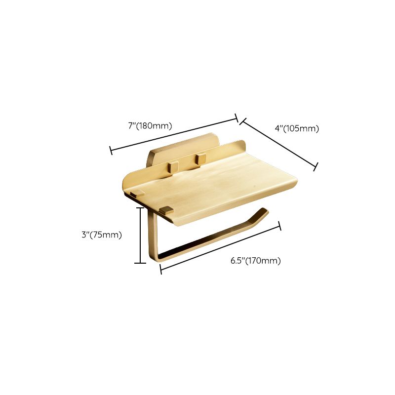 Traditional Golden Bath Hardware Set Brass Bathroom Accessory Kit Clearhalo 'Bathroom Hardware Sets' 'Bathroom Hardware' 'Bathroom Remodel & Bathroom Fixtures' 'bathroom_hardware_sets' 'Home Improvement' 'home_improvement' 'home_improvement_bathroom_hardware_sets' 1200x1200_9dba97c7-bb06-4c51-b777-9b697b96ba09