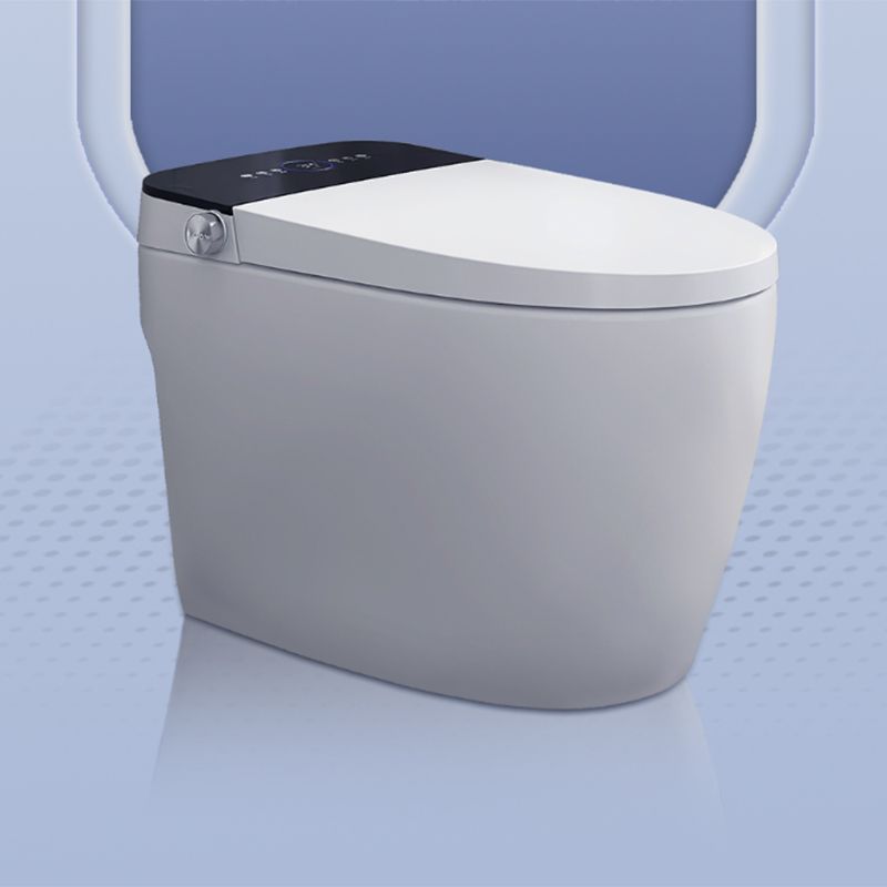 With Heated Seat Foot Sensor Ceramic Contemporary Elongated Floor Mount Bidet Clearhalo 'Bathroom Remodel & Bathroom Fixtures' 'Bidets' 'Home Improvement' 'home_improvement' 'home_improvement_bidets' 'Toilets & Bidets' 1200x1200_9dbed32d-bb0b-407e-8e50-f372a182f7d0
