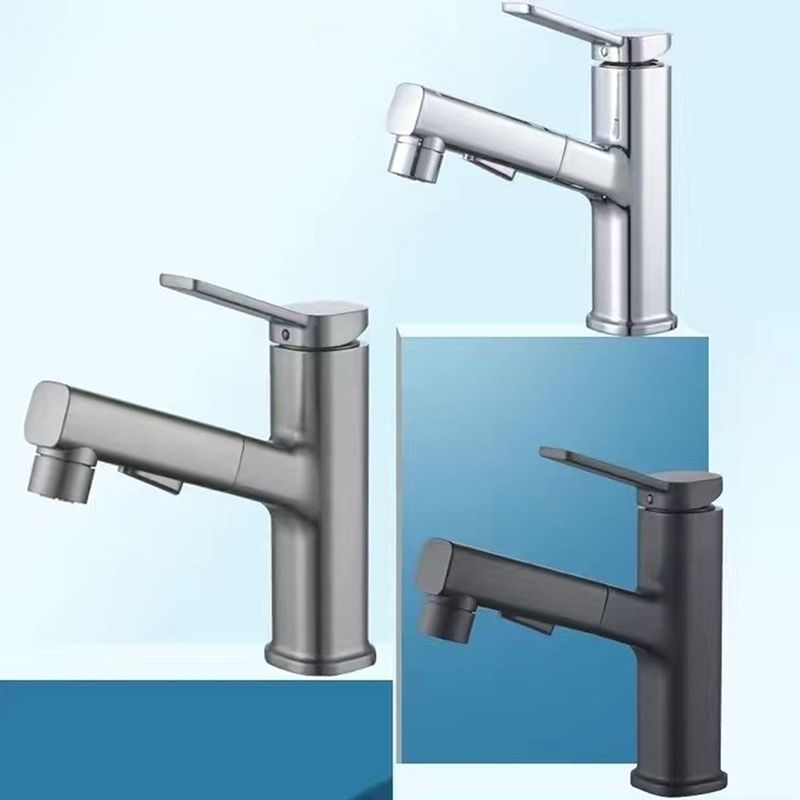 Modern Sink Faucet Pure Color Low Arc Metal Bathroom Sink Faucet Clearhalo 'bathroom_sink_faucets' 'Conjunta de Baño y Conjunta de Grifo' 'Coronamiento de Baño y Dispositivo de Baño' 'Grifo del lavabo del baño' 'Hogar' 'home_improvement' 'home_improvement_bathroom_sink_faucets' 'Mejoras para el hogar' 1200x1200_9e388c79-ce45-4ecb-ae91-cd29ecb3ebd3