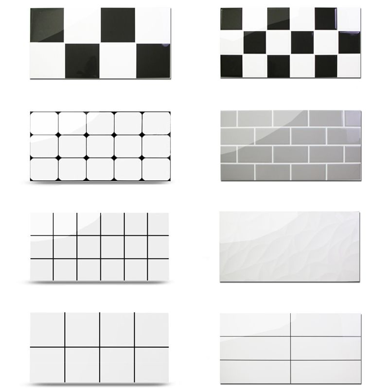 Retangular 23.62"x11.81" Mosaic Sheet Wall Tile Porcelain Brick Look Wall Tile Clearhalo 'Floor Tiles & Wall Tiles' 'floor_tiles_wall_tiles' 'Flooring 'Home Improvement' 'home_improvement' 'home_improvement_floor_tiles_wall_tiles' Walls and Ceiling' 1200x1200_9e5869a9-a086-444b-a5f0-5d65882c8373