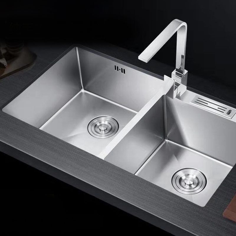 Modern Style Kitchen Sink Drop In Noise Cancelling Design Kitchen