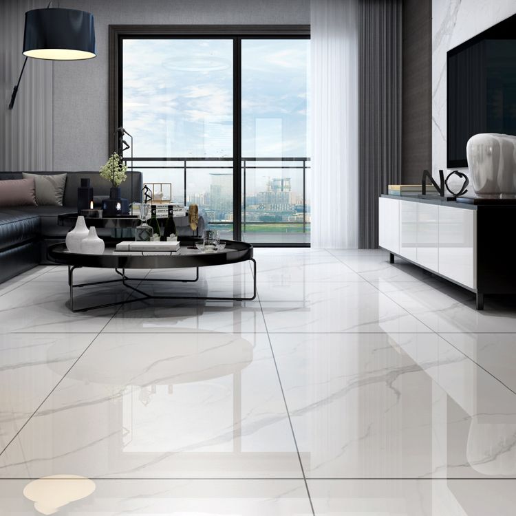 Rectangle Matte Tile Gray Marble Floor and Wall for Drawing Room Clearhalo 'Floor Tiles & Wall Tiles' 'floor_tiles_wall_tiles' 'Flooring 'Home Improvement' 'home_improvement' 'home_improvement_floor_tiles_wall_tiles' Walls and Ceiling' 1200x1200_9e81dfe7-b477-4e83-acd9-6a8fd01fdc15