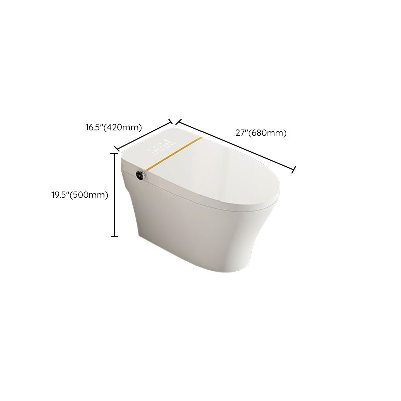 Minimalistic White Temperature Control Bidet Elongated Toilet Seat Bidet with Heated Seat Clearhalo 'Bathroom Remodel & Bathroom Fixtures' 'Bidets' 'Home Improvement' 'home_improvement' 'home_improvement_bidets' 'Toilets & Bidets' 1200x1200_9e8c0e34-d81c-4a87-83d4-c7e4bc0121d9