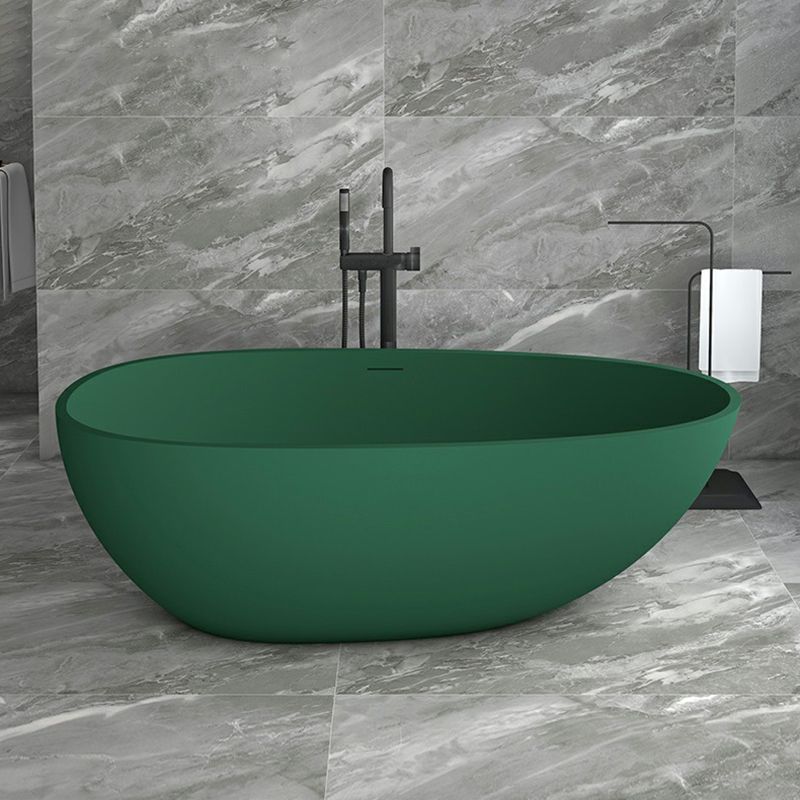 Modern Style Freestanding Soaking Bathtub Stone Free Form Bathtub Clearhalo 'Bathroom Remodel & Bathroom Fixtures' 'Bathtubs' 'Home Improvement' 'home_improvement' 'home_improvement_bathtubs' 'Showers & Bathtubs' 1200x1200_9f1426a0-6da3-4138-af90-cf7c20390a64