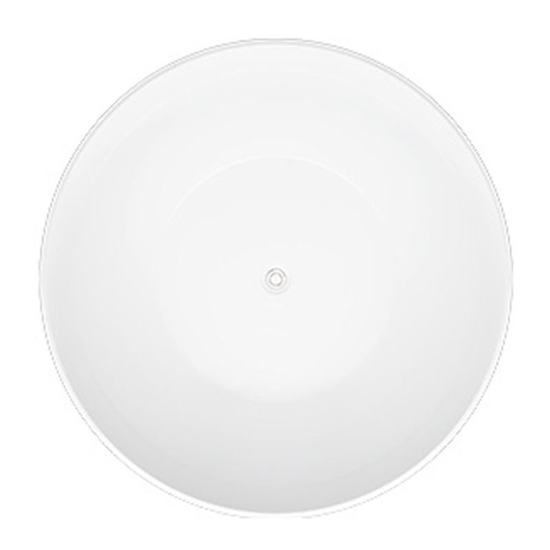 Acrylic Round Tub Soaking Freestanding Bathtub , 23.62-inch Tall Clearhalo 'Bathroom Remodel & Bathroom Fixtures' 'Bathtubs' 'Home Improvement' 'home_improvement' 'home_improvement_bathtubs' 'Showers & Bathtubs' 1200x1200_9f7a8c26-6ecc-4002-a6e6-364d3f582b67