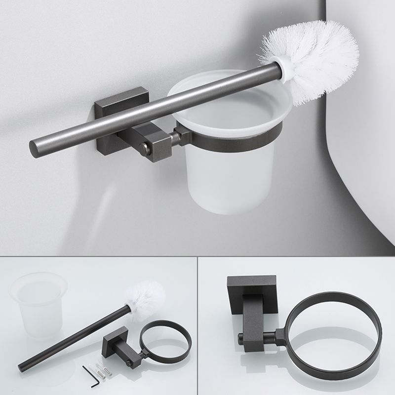 Modern Bathroom Accessories Hardware Set Grey Bathroom Hardware Set Clearhalo 'Bathroom Hardware Sets' 'Bathroom Hardware' 'Bathroom Remodel & Bathroom Fixtures' 'bathroom_hardware_sets' 'Home Improvement' 'home_improvement' 'home_improvement_bathroom_hardware_sets' 1200x1200_9fa23a91-e338-445a-886b-ac6d94a2730f