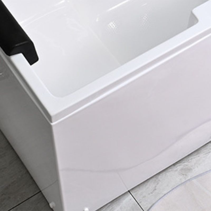 Modern Acrylic Rectangular Tub 29.53-inch Wide Soaking Bathtub Clearhalo 'Bathroom Remodel & Bathroom Fixtures' 'Bathtubs' 'Home Improvement' 'home_improvement' 'home_improvement_bathtubs' 'Showers & Bathtubs' 1200x1200_9ff023d7-b701-4e96-ae2a-38188243cbcf