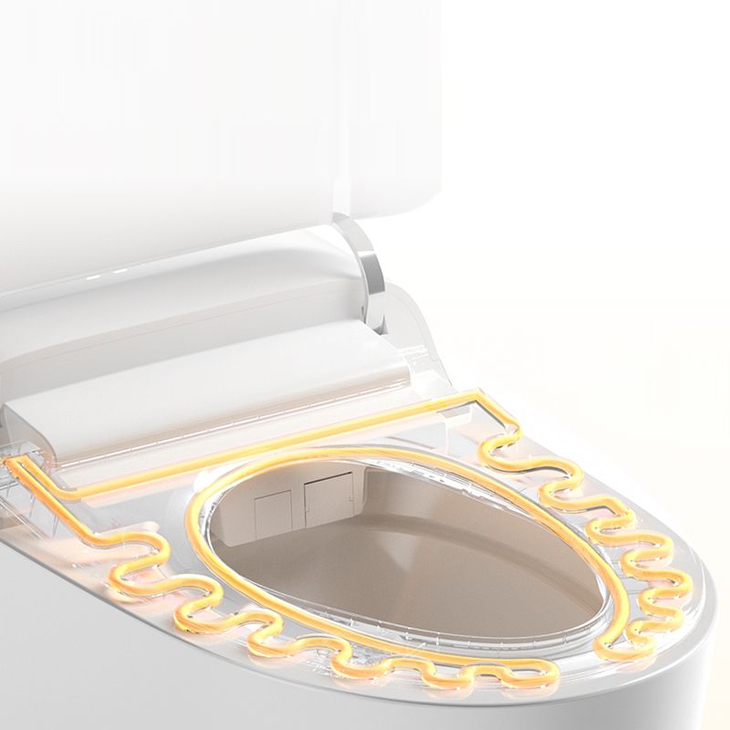 White Elongated Deodorizing Floor Standing Bidet Ceramic Remote Control Included Clearhalo 'Bathroom Remodel & Bathroom Fixtures' 'Bidets' 'Home Improvement' 'home_improvement' 'home_improvement_bidets' 'Toilets & Bidets' 1200x1200_a001d78c-a892-4d42-9076-36bf06fa44db