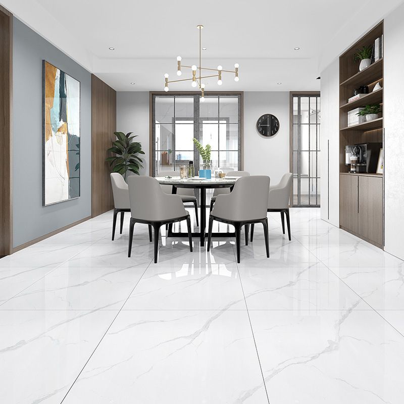 Modern Style Floor Tile Square Waterproof Straight Edge Floor Tile Clearhalo 'Floor Tiles & Wall Tiles' 'floor_tiles_wall_tiles' 'Flooring 'Home Improvement' 'home_improvement' 'home_improvement_floor_tiles_wall_tiles' Walls and Ceiling' 1200x1200_a024b5ee-e641-4df5-986f-10e93921bc86