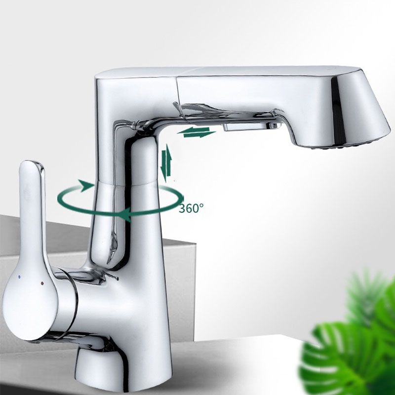 Contemporary Style Faucets Centerset Lever Handles Faucets for Bathroom Clearhalo 'Accueil' 'Amélioration Domiciliaire' 'bathroom_sink_faucets' 'Ensembles de Lavabo & de Robinet de Toilette' 'home_improvement' 'home_improvement_bathroom_sink_faucets' 'Robinet de Lavabo de Salle de Bain' 'Rénovation et Équipement de Salle de Bain' 1200x1200_a0ce8b0c-1e26-46cd-88d1-819b13a3c941