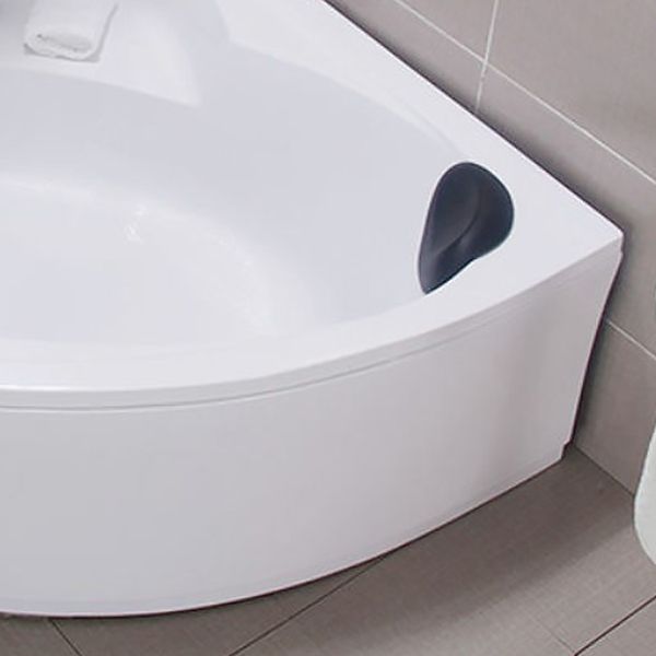 Modern Corner Acrylic-Fiberglass Bathtub Soaking Bathtub with Seat Clearhalo 'Bathroom Remodel & Bathroom Fixtures' 'Bathtubs' 'Home Improvement' 'home_improvement' 'home_improvement_bathtubs' 'Showers & Bathtubs' 1200x1200_a140ae24-5e66-49e7-bf28-6c0d86d7fe62