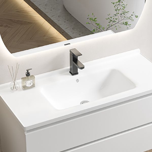 Modern Wood Sink Vanity Wood Wall Mount Faucet Included Bathroom Vanity Set Clearhalo 'Bathroom Remodel & Bathroom Fixtures' 'Bathroom Vanities' 'bathroom_vanities' 'Home Improvement' 'home_improvement' 'home_improvement_bathroom_vanities' 1200x1200_a16c2dc5-00a2-43c3-a8b2-2245a660b38e