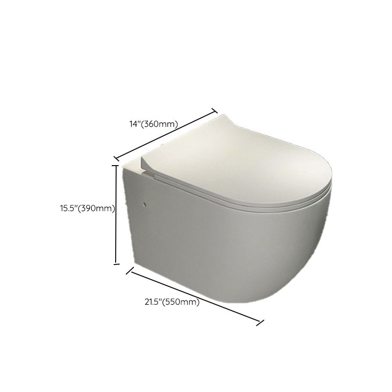 Modern Ceramic Flush Toilet White Wall Hung Toilet Bowl for Washroom Clearhalo 'Bathroom Remodel & Bathroom Fixtures' 'Home Improvement' 'home_improvement' 'home_improvement_toilets' 'Toilets & Bidets' 'Toilets' 1200x1200_a17bc5ba-fb32-4b5d-b57e-e258ae7638d8