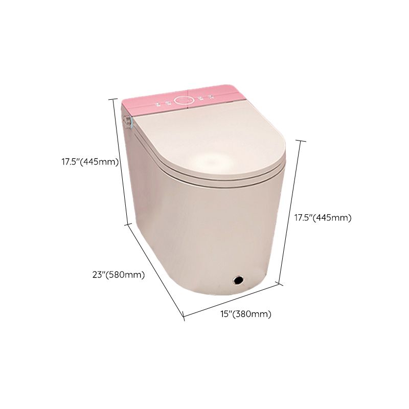 Floor Mounted Flush Toilet One-Piece Toilet Siphon Jet Toilet Bowl Clearhalo 'Bathroom Remodel & Bathroom Fixtures' 'Home Improvement' 'home_improvement' 'home_improvement_toilets' 'Toilets & Bidets' 'Toilets' 1200x1200_a2a98a4e-6907-4692-b790-51c1cba9f35b