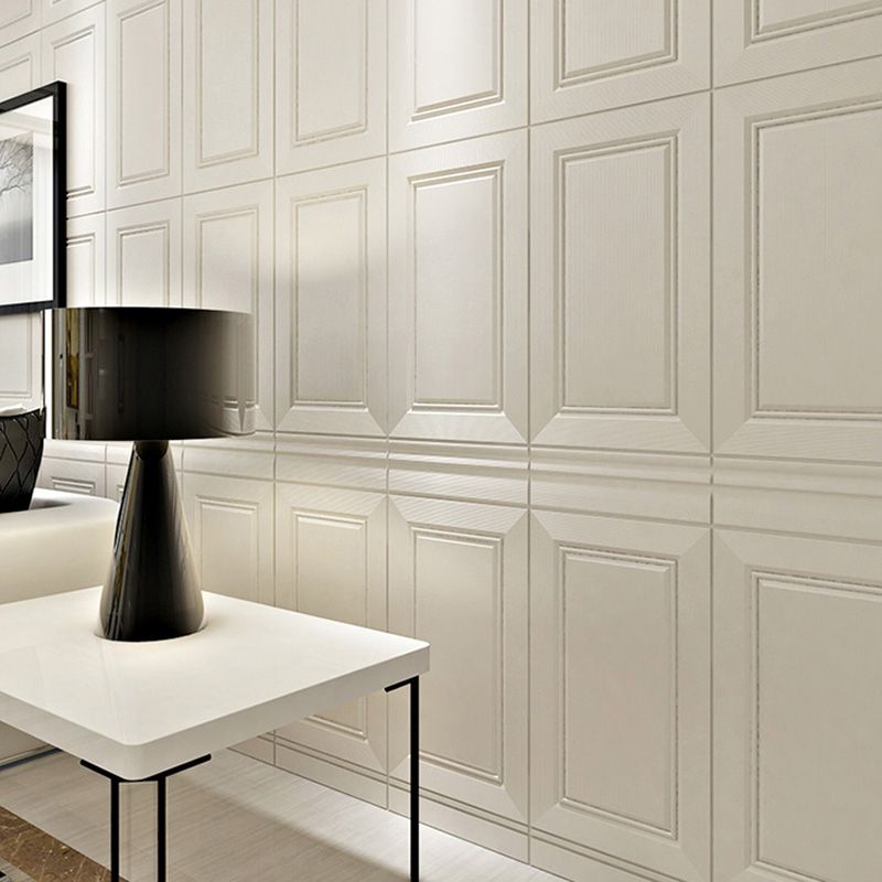 Modern Style Interior Wall Paneling Peel and Stick Geometric Texture Wall Paneling Clearhalo 'Flooring 'Home Improvement' 'home_improvement' 'home_improvement_wall_paneling' 'Wall Paneling' 'wall_paneling' 'Walls & Ceilings' Walls and Ceiling' 1200x1200_a2b27fcc-381e-48b0-8ae1-680a51c95417