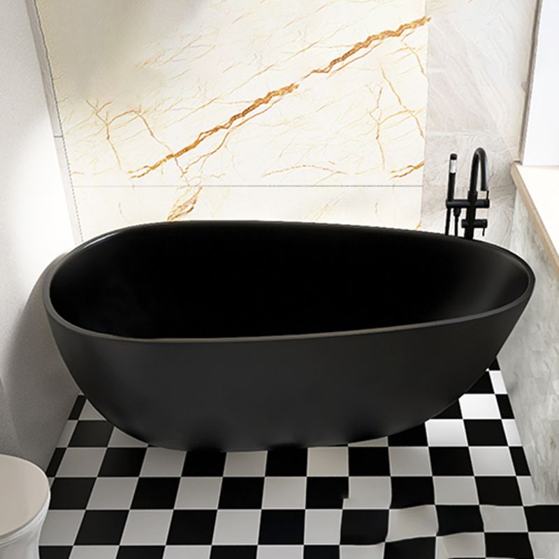 Acrylic-Fiberglass Oval Bathtub Contemporary Soaking Bathtub with Drain and Overflow Trim Clearhalo 'Bathroom Remodel & Bathroom Fixtures' 'Bathtubs' 'Home Improvement' 'home_improvement' 'home_improvement_bathtubs' 'Showers & Bathtubs' 1200x1200_a2b9f571-1754-4e03-8503-9188b3808af3