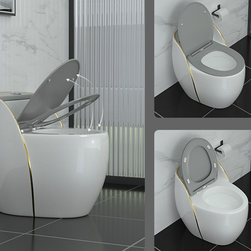 Modern Toilet Bowl Floor Mounted Porcelain Round All-In-One Flush Toilet Clearhalo 'Bathroom Remodel & Bathroom Fixtures' 'Home Improvement' 'home_improvement' 'home_improvement_toilets' 'Toilets & Bidets' 'Toilets' 1200x1200_a3238e09-a145-453d-8f98-5c17247a8040