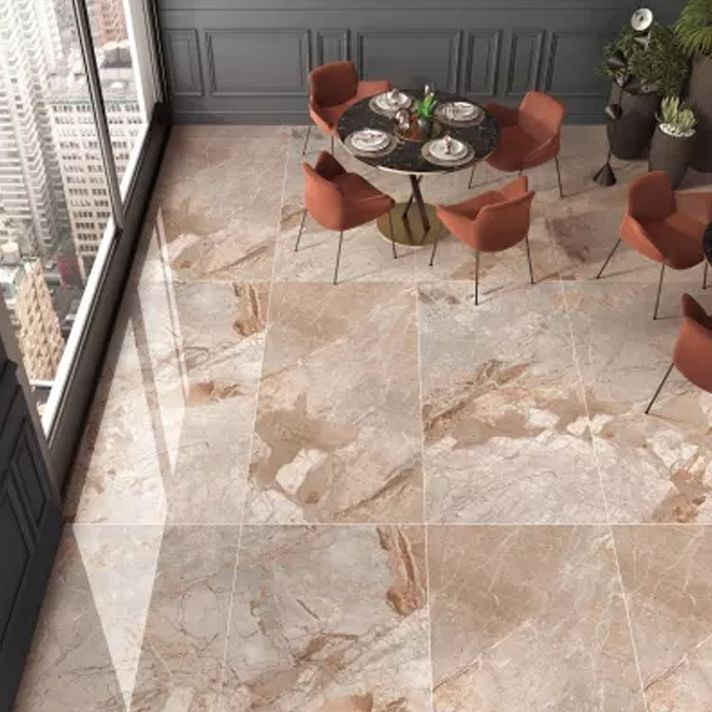 Marble Appearance Singular Tile Mirrored Rectangular Floor Tile Clearhalo 'Floor Tiles & Wall Tiles' 'floor_tiles_wall_tiles' 'Flooring 'Home Improvement' 'home_improvement' 'home_improvement_floor_tiles_wall_tiles' Walls and Ceiling' 1200x1200_a33ed84f-97c5-426d-b35a-f73b38126455