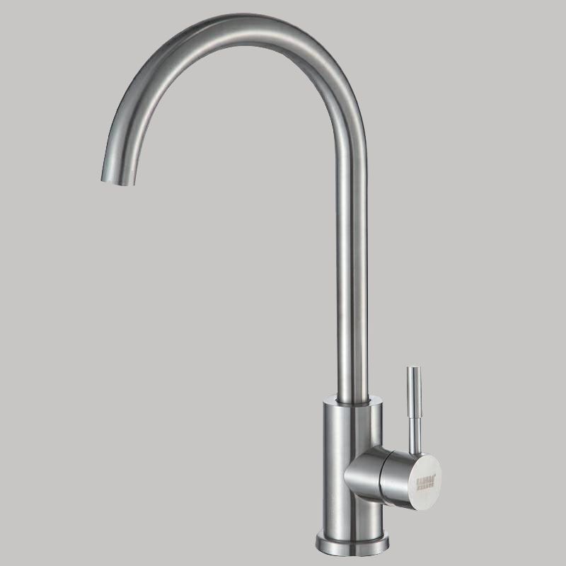 Modern 1-Handle Faucets 304 Stainless Steel with Water Dispenser Standard Kitchen Faucets Clearhalo 'Home Improvement' 'home_improvement' 'home_improvement_kitchen_faucets' 'Kitchen Faucets' 'Kitchen Remodel & Kitchen Fixtures' 'Kitchen Sinks & Faucet Components' 'kitchen_faucets' 1200x1200_a34dd2a7-cd1b-4b7d-b609-1421d0e8ca0a