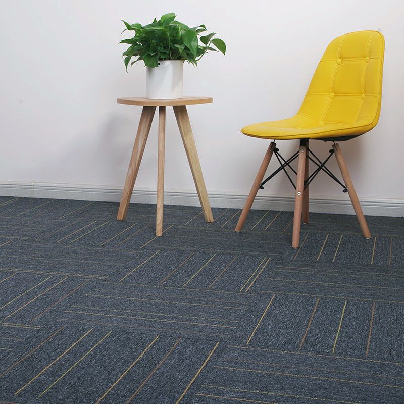 Modern Carpet Tiles Level Loop Self Adhesive Fire Resistant Tiles and Carpet Clearhalo 'Carpet Tiles & Carpet Squares' 'carpet_tiles_carpet_squares' 'Flooring 'Home Improvement' 'home_improvement' 'home_improvement_carpet_tiles_carpet_squares' Walls and Ceiling' 1200x1200_a359ae2b-ceec-4c3f-95e6-e478b6fd2faf