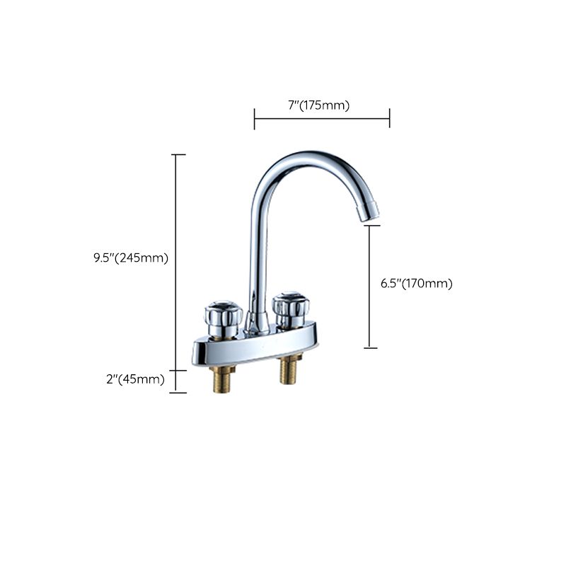 High-Arc Swivel Faucet Two Handles Brass Vessel Faucet for Bathroom Clearhalo 'Bathroom Remodel & Bathroom Fixtures' 'Bathroom Sink Faucets' 'Bathroom Sinks & Faucet Components' 'bathroom_sink_faucets' 'Home Improvement' 'home_improvement' 'home_improvement_bathroom_sink_faucets' 1200x1200_a366f220-9c53-4fac-a706-d5fdf655933a