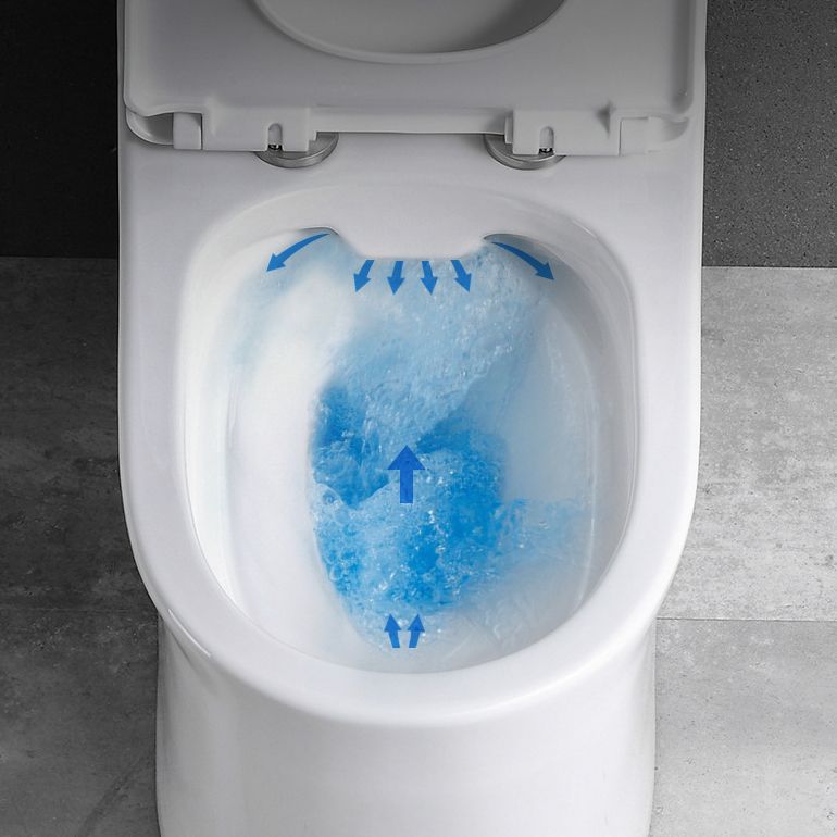 Traditional 1-Piece Toilet Bowl White Urine Toilet with Slow Close Seat for Bathroom Clearhalo 'Bathroom Remodel & Bathroom Fixtures' 'Home Improvement' 'home_improvement' 'home_improvement_toilets' 'Toilets & Bidets' 'Toilets' 1200x1200_a379b459-2a04-436b-979f-ddbb93a9fdc5