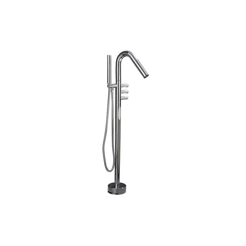 Floor Mounted Bronze Freestanding Tub Filler Freestanding High Arc Tub Filler Trim Clearhalo 'Bathroom Remodel & Bathroom Fixtures' 'Bathtub Faucets' 'bathtub_faucets' 'Home Improvement' 'home_improvement' 'home_improvement_bathtub_faucets' 1200x1200_a3d5e330-6cc9-49c9-8d94-8c81a5811fde