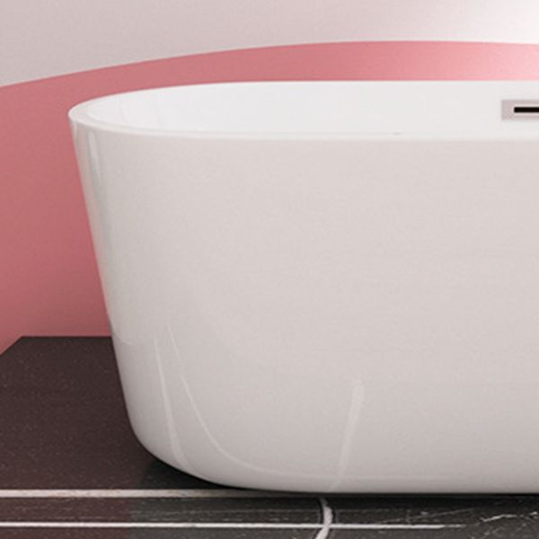 Acrylic Freestanding Bathtub Overflow Trim Soaking Bathtub , 23.62" Tall Clearhalo 'Bathroom Remodel & Bathroom Fixtures' 'Bathtubs' 'Home Improvement' 'home_improvement' 'home_improvement_bathtubs' 'Showers & Bathtubs' 1200x1200_a3ddaece-b97a-4bba-90ff-ce8cab981b30