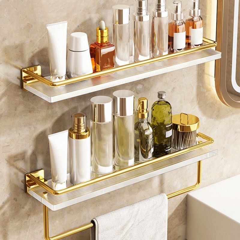 Modern Silver/Gold Bathroom Hardware Set Bath Shelf Bathroom Set Clearhalo 'Bathroom Hardware Sets' 'Bathroom Hardware' 'Bathroom Remodel & Bathroom Fixtures' 'bathroom_hardware_sets' 'Home Improvement' 'home_improvement' 'home_improvement_bathroom_hardware_sets' 1200x1200_a3ebae19-0bb1-4bca-beb5-861abdb64cb8